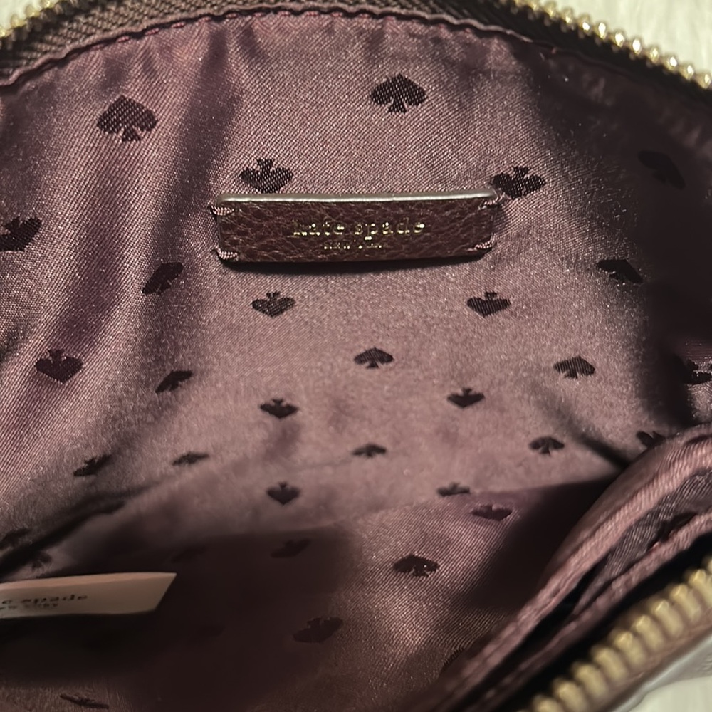 Kate spade pebbled leather crossbody & Leila small slim bifold wallet - Picture 5 of 11